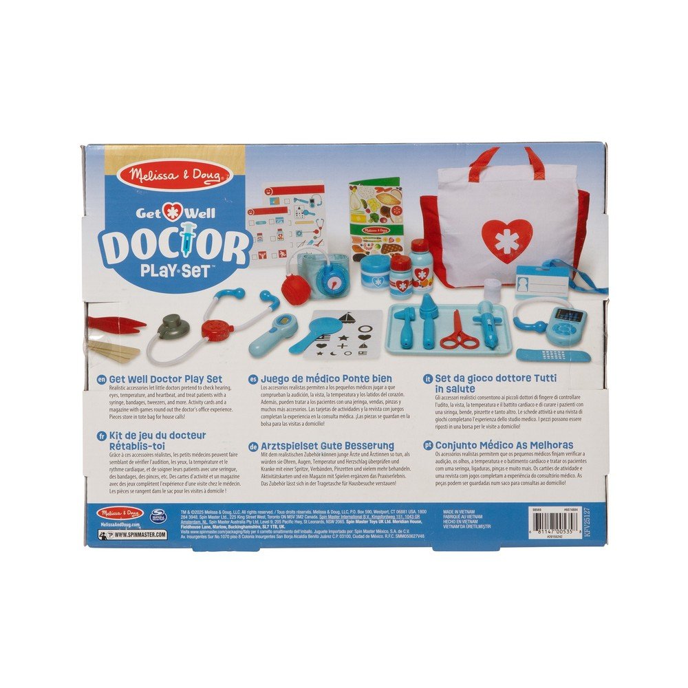Play Set Kit Doctor - Maletín de 25 piezas