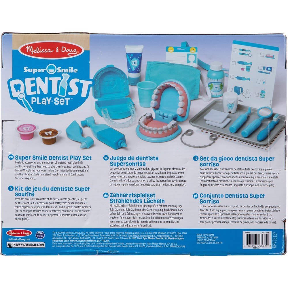 Play Set Kit Dentista Super Smile Melissa & Doug