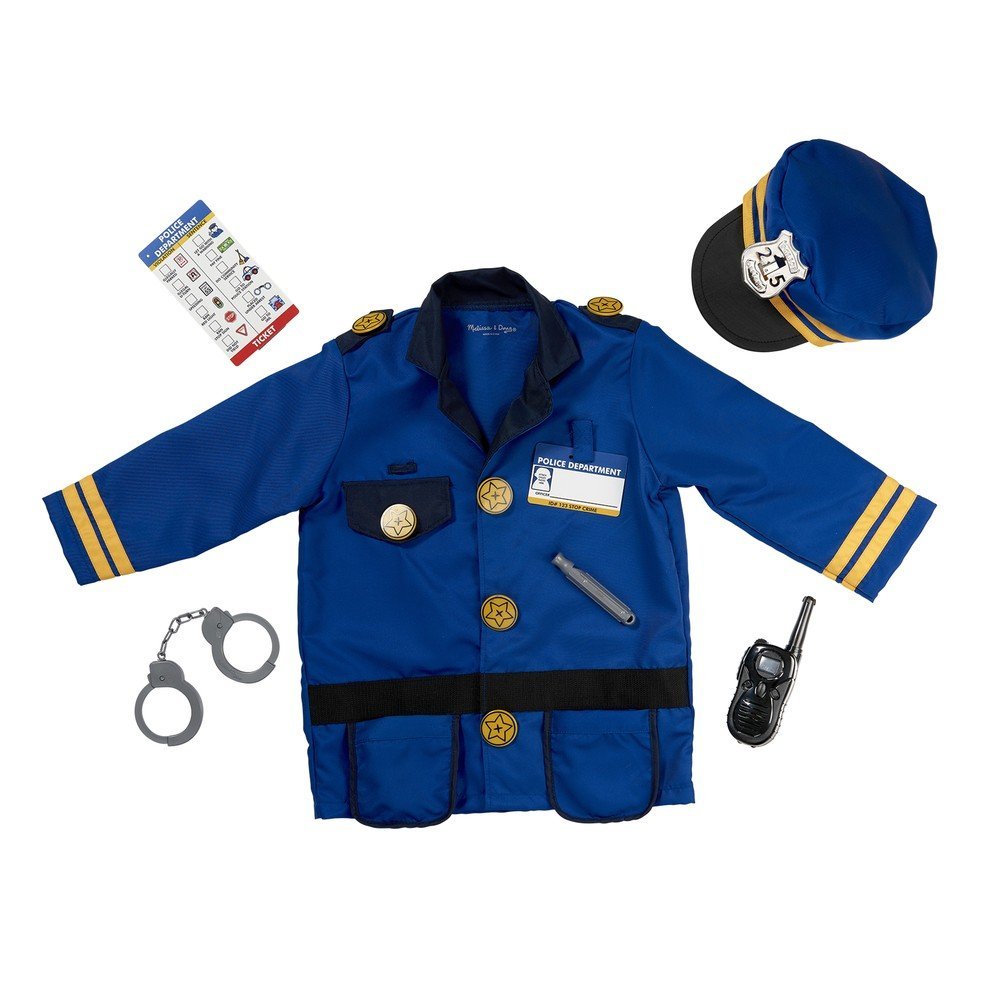 Play Set Disfraz Policía Spin Master Melissa & Doug