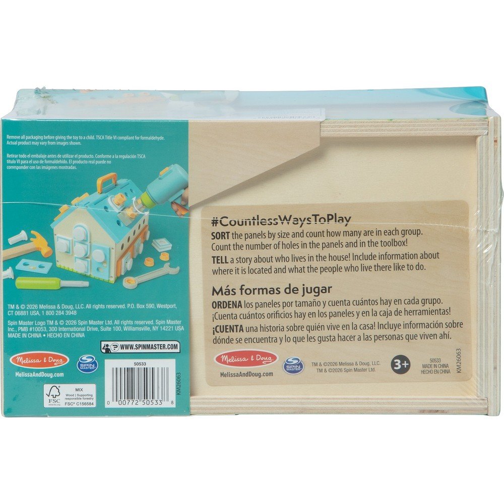 Play Set Construir una Casa - Spin Master Melissa & Doug