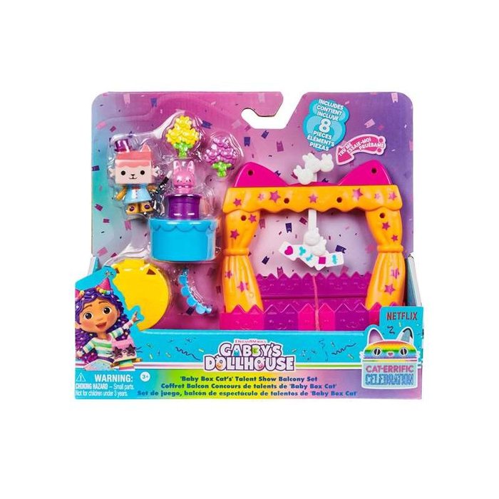 LA CASA DE MUÑECAS DE GABBY BALCON SURTIDO | SPIN MASTER GABBY'S DOLLHOUSE | 1 UNIDAD | 681147012158 Imagen principal del producto