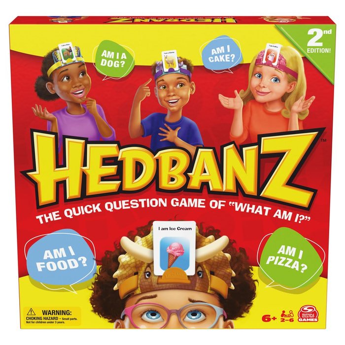 JUEGO DE MESA HEDBANZ FAMILY | SPIN MASTER JUEGOS DE MESA | 1 UNIDAD | 681147025608 Imagen principal del producto