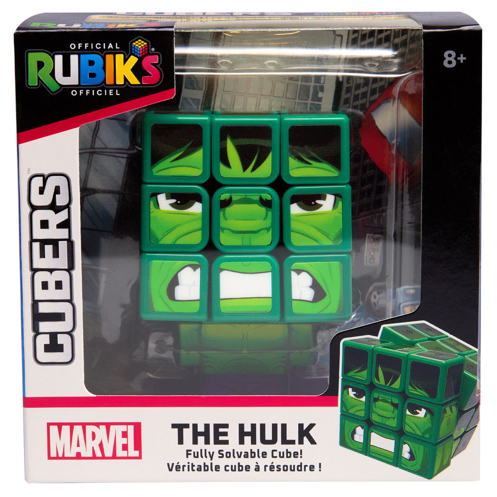 RUBIKS CUBERS HULK | SPIN MASTER RUBIKS | 1 UNIDAD | 681147033849 Imagen principal del producto