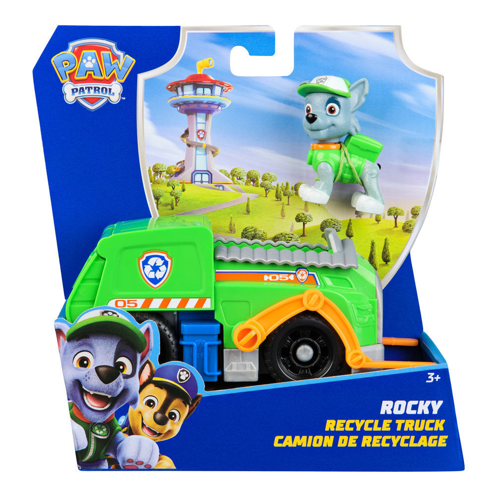 Vehículo Clásico Rocky Patrulla Canina Spin Master Paw Patrol