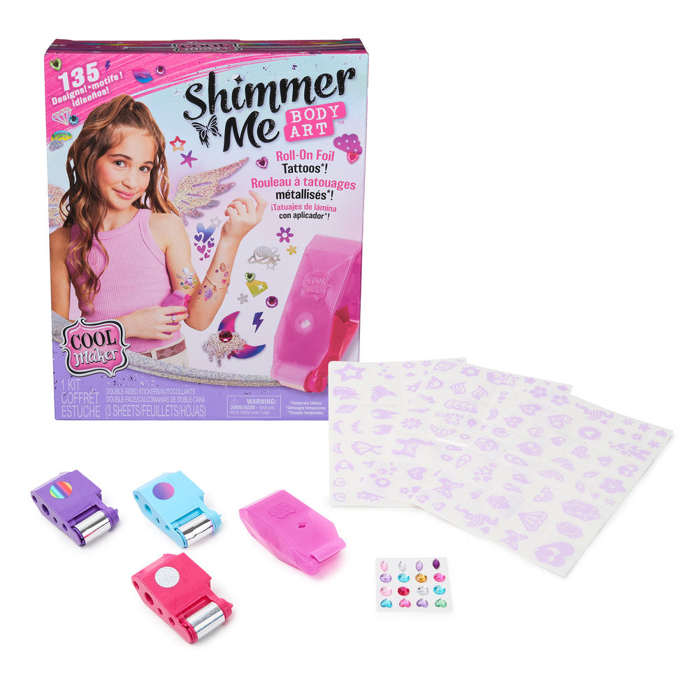 Cool Maker Shimmer Me Bodyart Studio Marca Spin Master