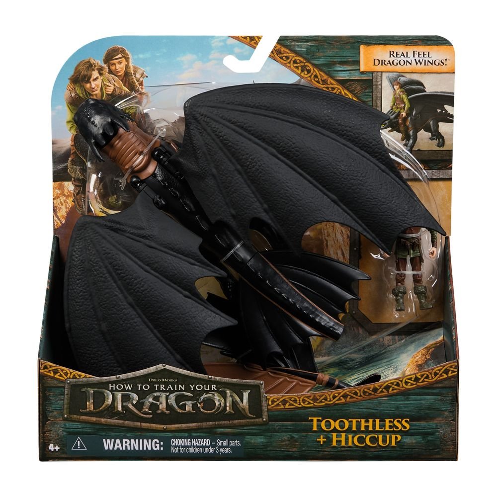 Desdentao E Hipo Como Entrenar a Tu Dragón SPIN MASTER