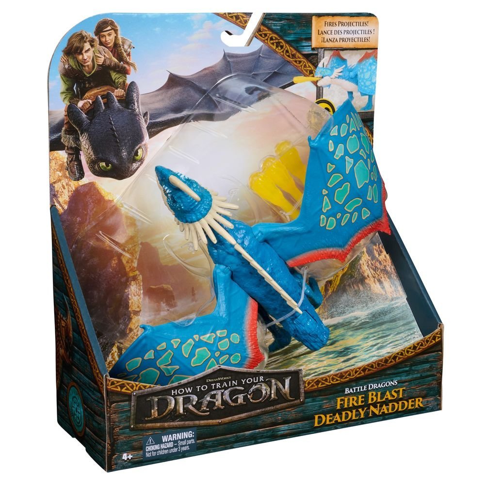 Nader Mortifero de Lujo Como Entrenar a Tu Dragón SPIN MASTER Imagen principal del producto
