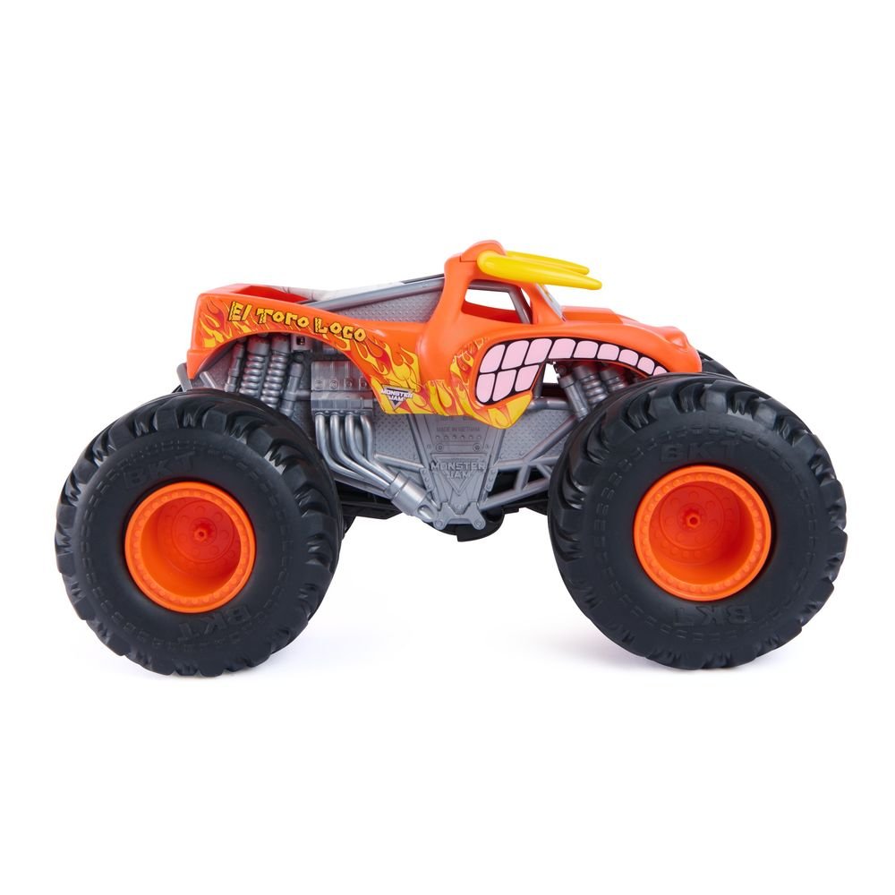 Monster Jam Vehículo Rev N Roar El Toro Loco