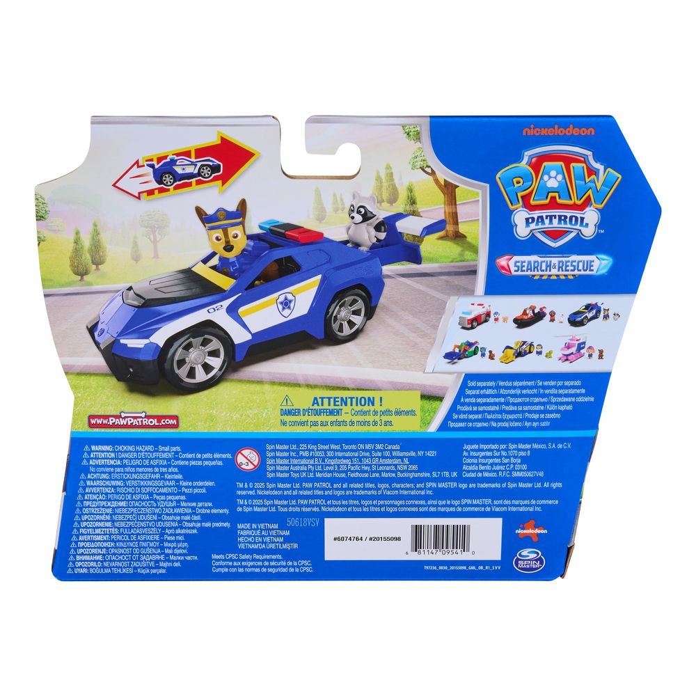 Vehículo Search & Rescue Chase Patrulla Canina