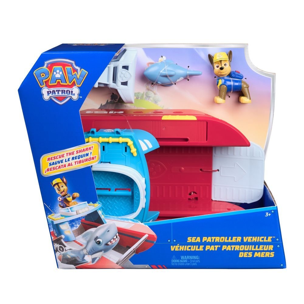Vehículo Sea Patroller Patrulla Canina de Juegos y Manualidades