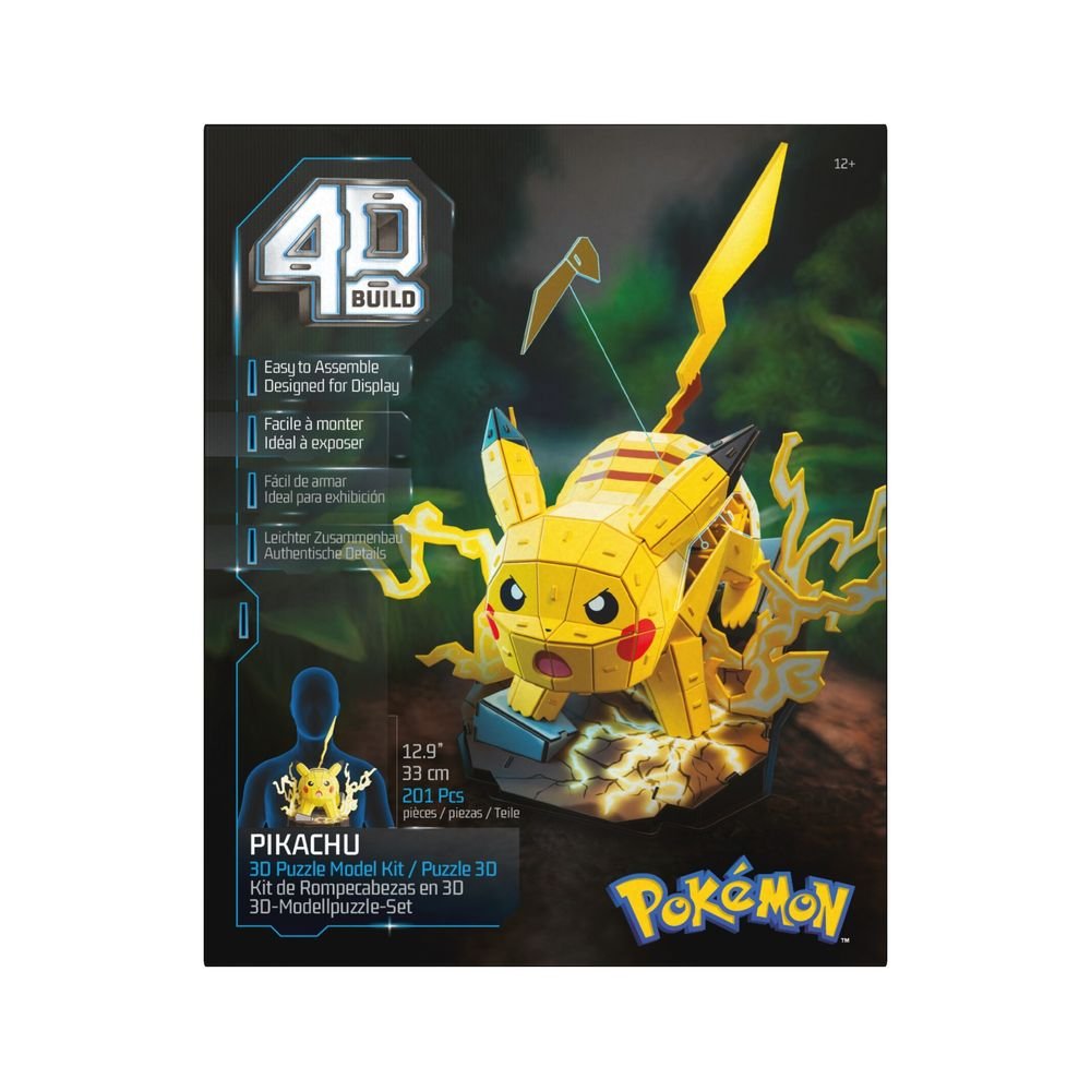 Construcción 4D Build Pokémon Pikachu Spin Master