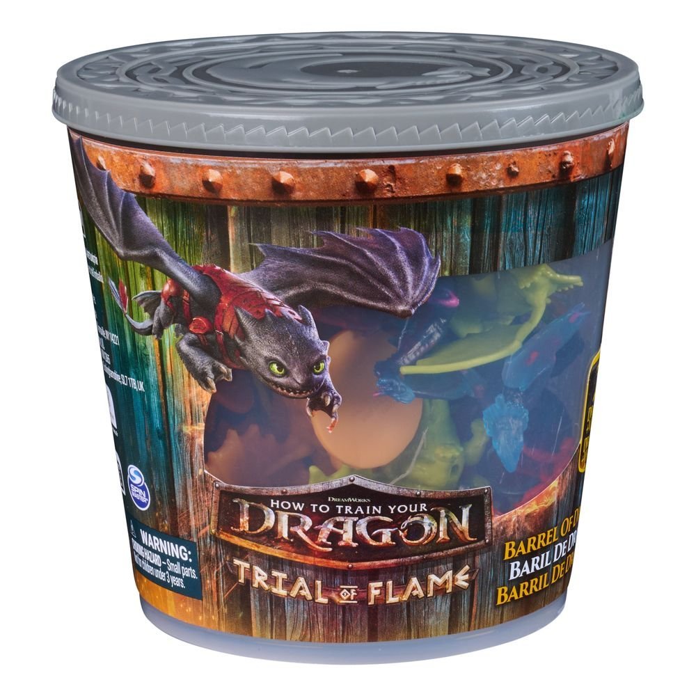 Barril de Mini Dragones y Vikingos Como Entrenar a Tu Dragón Spin Master Imagen principal del producto