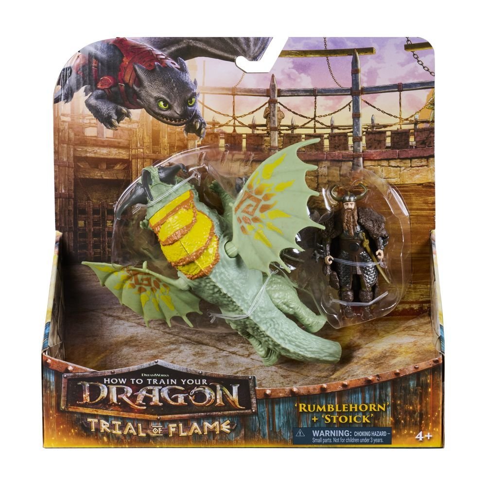 Retumbador y Estoico Como Entrenar a Tu Dragón Spin Master