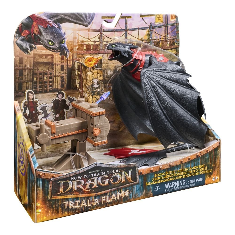 Desdentao Ataque de Cañón Como Entrenar a Tu Dragón Spin Master Imagen principal del producto