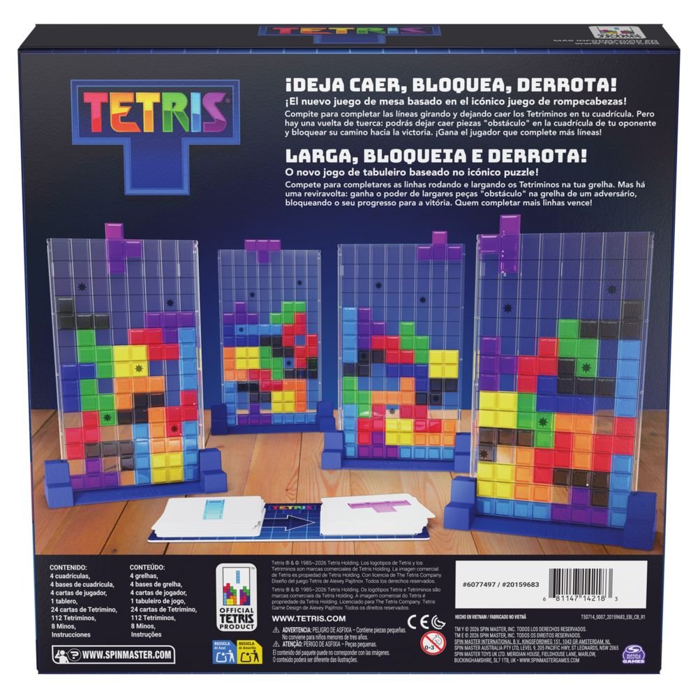 Juego de Mesa Tetris - Spin Master