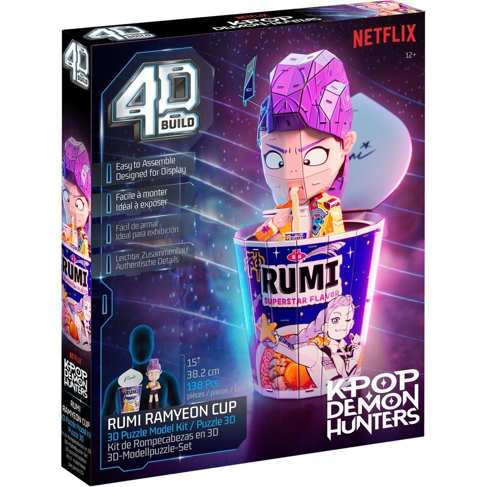 Puzzle 4D Build K-Pop Demon Hunters Rumi Ramen Cup