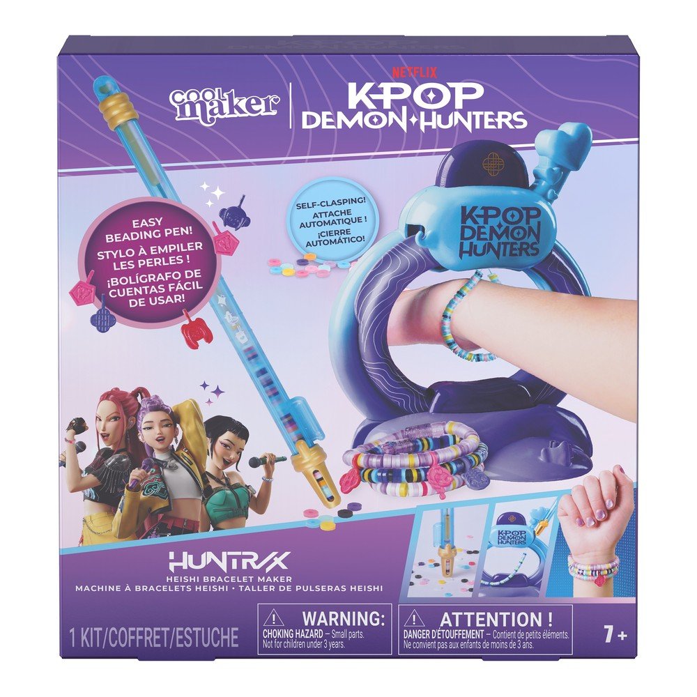 Taller pulseras Cool Maker K-Pop Demon Hunters