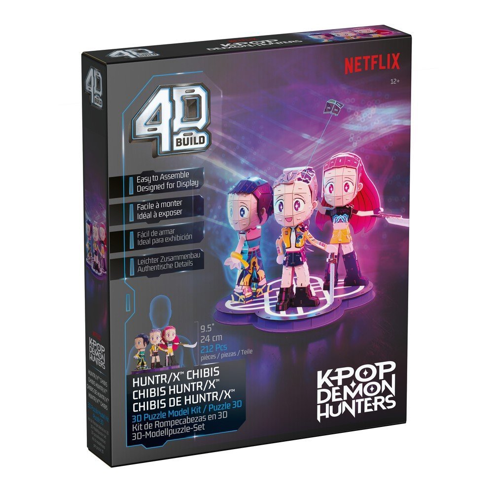 Puzzle 4D Build K-Pop Demon Hunters Huntrix