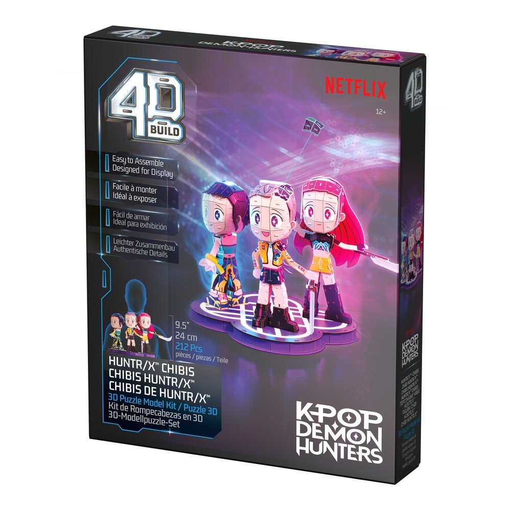 Puzzle 4D Build K-Pop Demon Hunters Huntrix