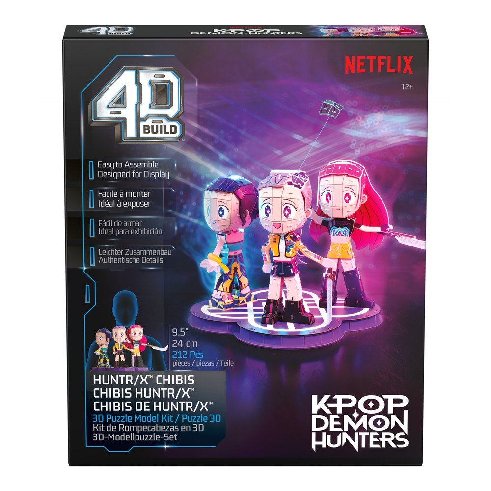 Puzzle 4D Build K-Pop Demon Hunters Huntrix