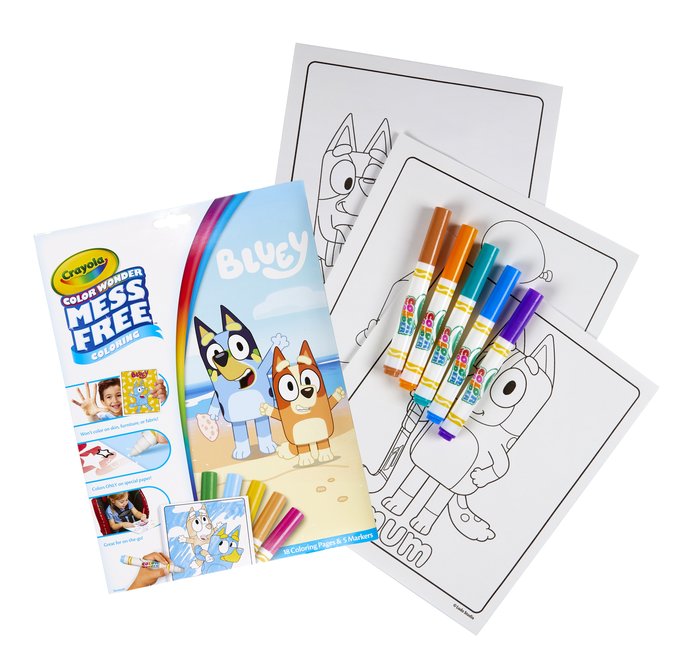 Colorea sin Manchas Color Wonder Bluey Crayola Imagen principal del producto