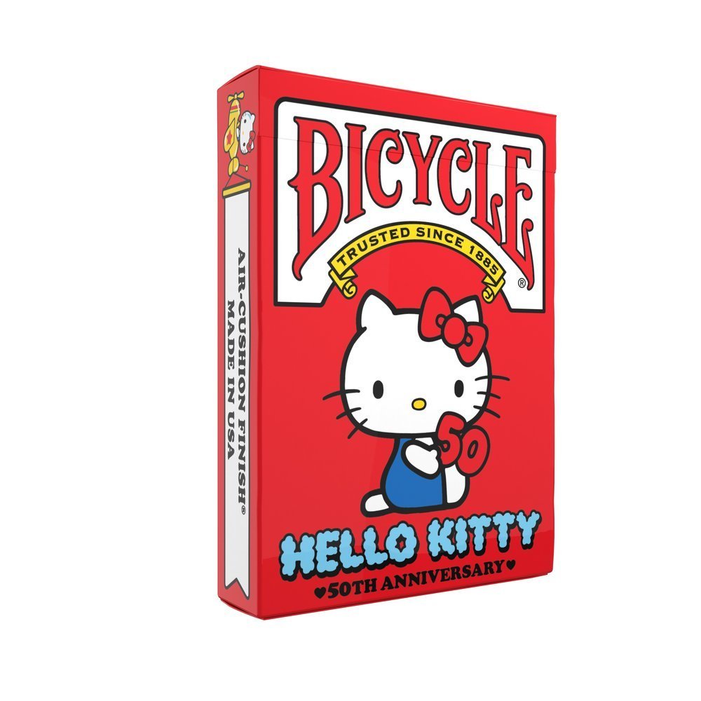 BARAJA BICYCLE HELLO KITTY 50TH ANNIVERSARY | BICYCLE | 1 UNIDAD | 738540979530