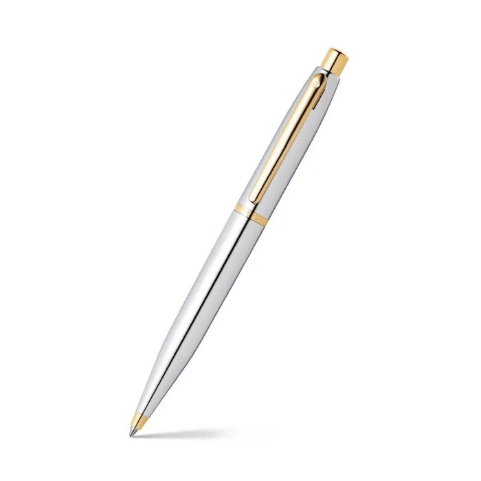Bolígrafo Sheaffer 9422 cromo detalles dorados