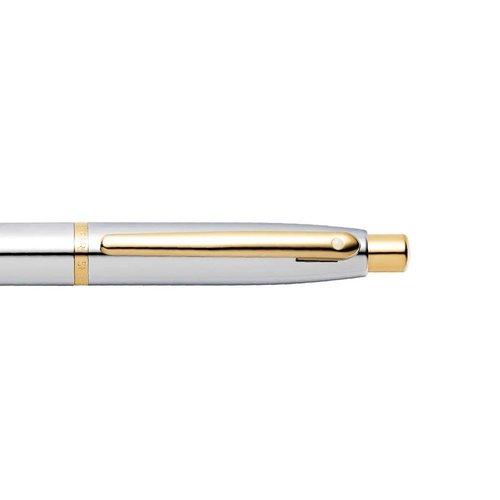 Bolígrafo Sheaffer 9422 cromo detalles dorados