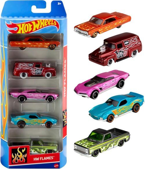 Pack 5 Hot Wheels Coches Básicos Surtido MATTEL Imagen principal del producto