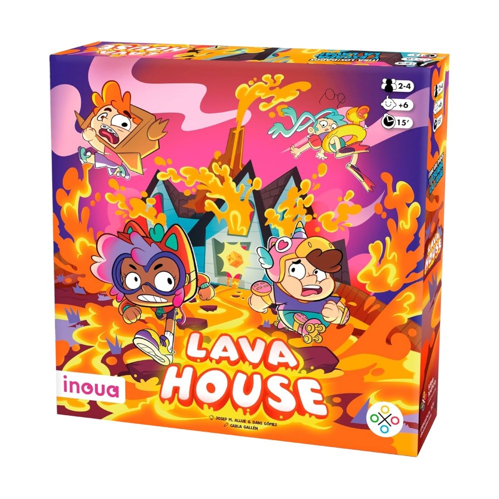 Juego Lava House INOUA para niños y adultos