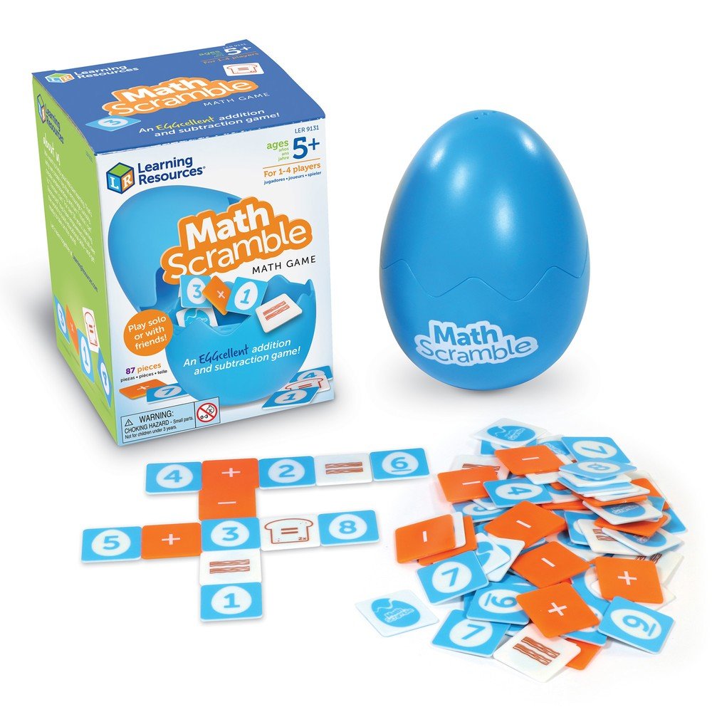 Juego Math Scramble Matemáticas Learning Resources