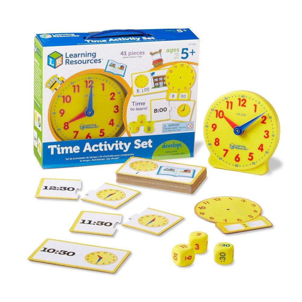 Juego Set Actividades la Hora Learning Resources