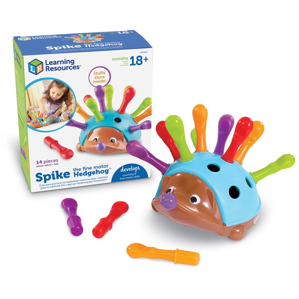 Juego Spike Fine Motor Hedgehog Habilidades Motoras Finas LEARNING RESOURCES