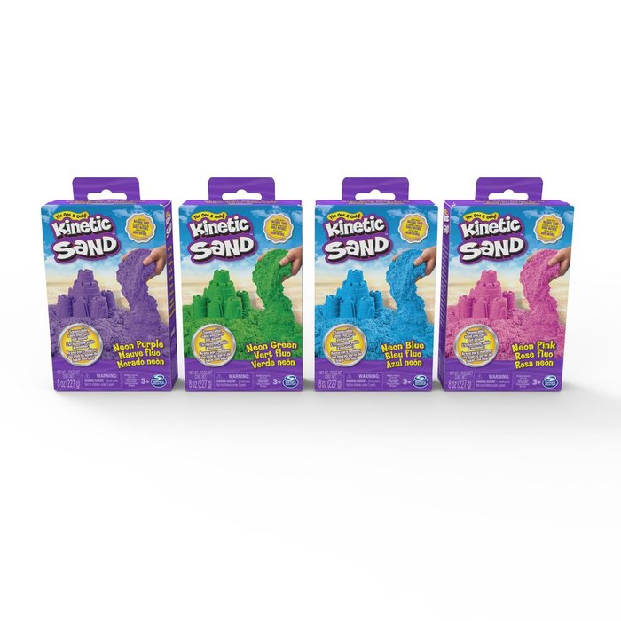 KINETIC SAND SURTIDO CAJAS DE ARENA | SPIN MASTER KINETIC SAND | 1 UNIDAD | 778988124963