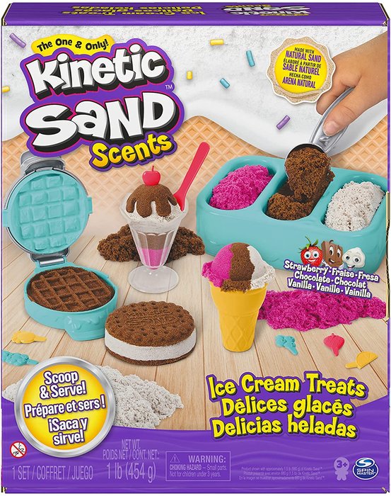 Kinetic Sand Delicias Heladas Spin Master Juego de Arena Cinética Imagen principal del producto