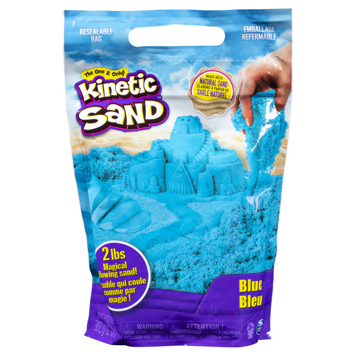 Kinetic Sand bolsa arena azul 907g Spin Master