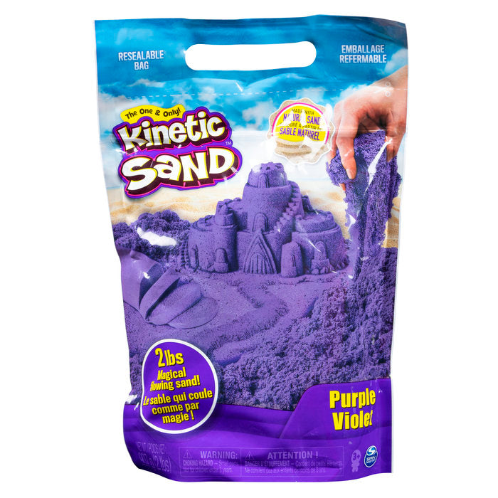 Kinetic Sand Bolsa Arena Morada 907g