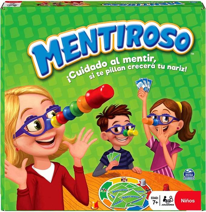 MENTIROSO JUEGO DE MESA | SPIN MASTER JUEGOS DE MESA | 1 UNIDAD | 778988434000