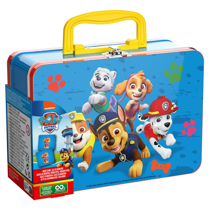 Juego Memory Patrulla Canina Maletín Metal Spin Master Paw Patrol Imagen principal del producto