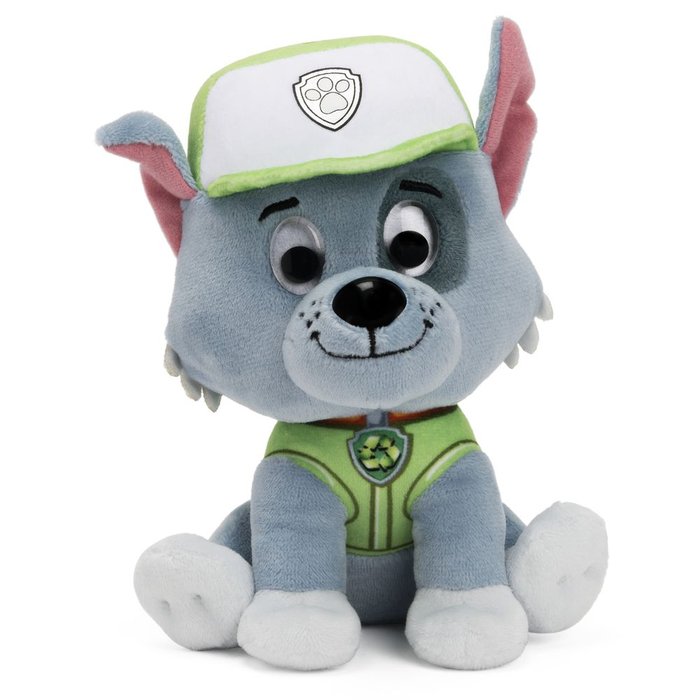 PATRULLA CANINA PELUCHE 15CM ROCKY | SPIN MASTER PAW PATROL | 1 UNIDAD | 778988483169 Imagen principal del producto