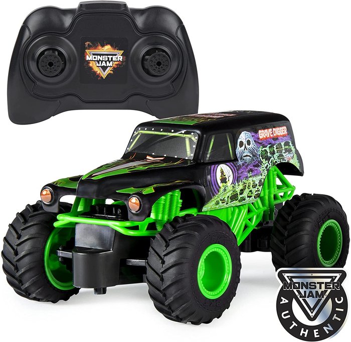 MONSTER JAM GRAVE DIGGER RC 1:24 | SPIN MASTER MONTER JAM | 1 UNIDAD | 778988548264 Imagen principal del producto