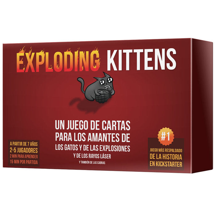 Juego de Mesa Exploding Kittens Asmodee Juegos Imagen principal del producto