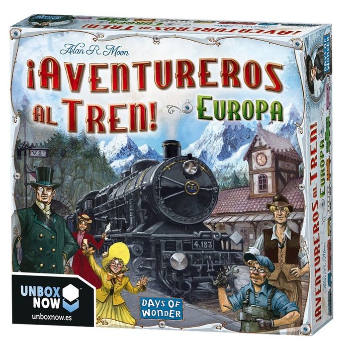 Juego de Mesa Aventureros al Tren Europa Asmodee Juegos