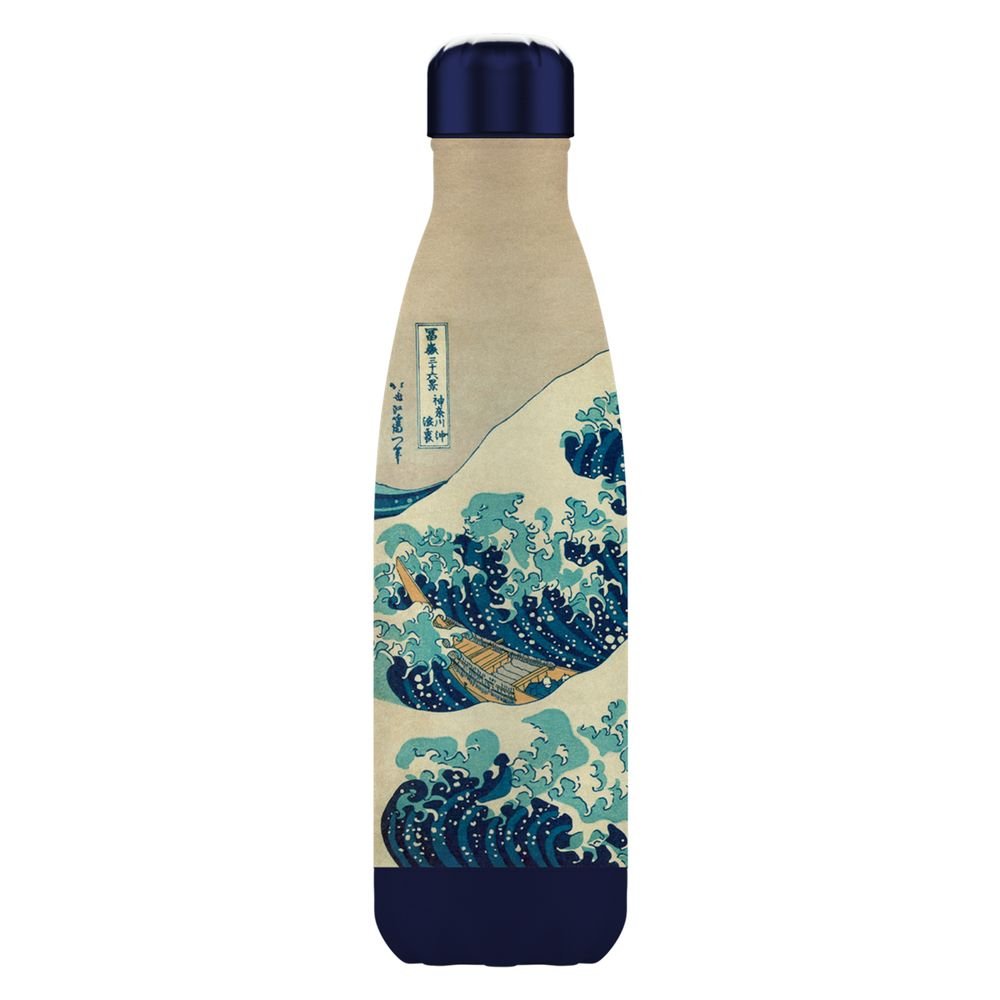 BOTELLA ISOTERMICA 500ML LA GRAN OLA HOKUSAI | ENESCO | 1 UNIDAD | 846007015551 Imagen principal del producto