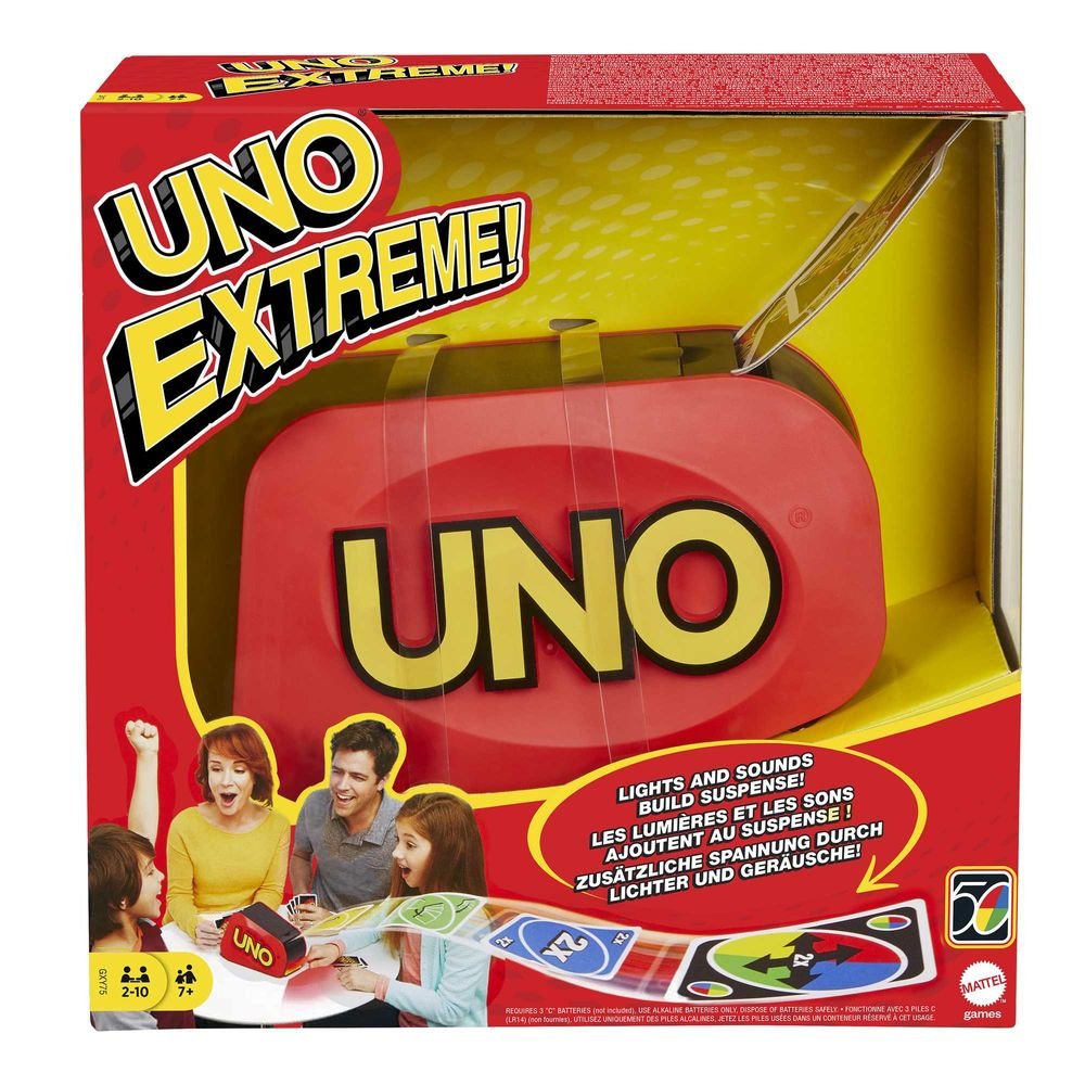 JUEGO UNO EXTREME | MATTEL GAMES | 1 UNIDAD | 887961966176