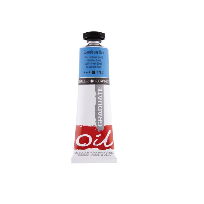 OLEO GRADUATE 38ML COERULEUM HUE | 3 UNIDADES | (DALER ROWNEY) Imagen principal del producto