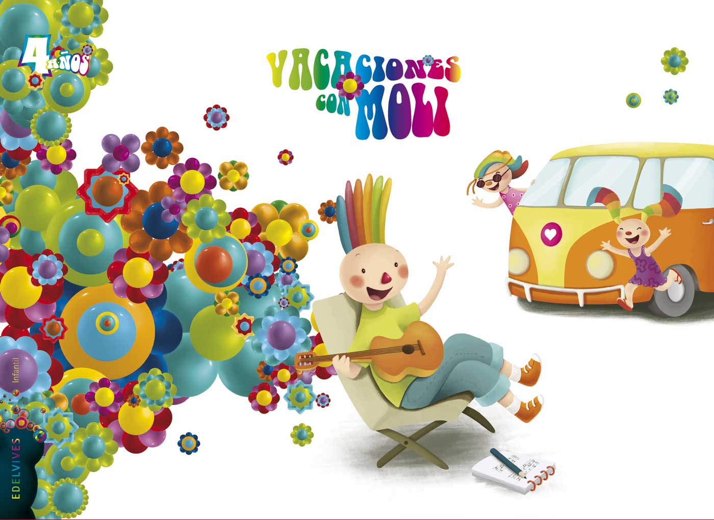Proyecto Dimensión Nubaris - Vacaciones con Moli - 4 años. Aa. Vv. (Editorial Luis Vives (Edelvives)) 9788426392787 Imagen principal del producto