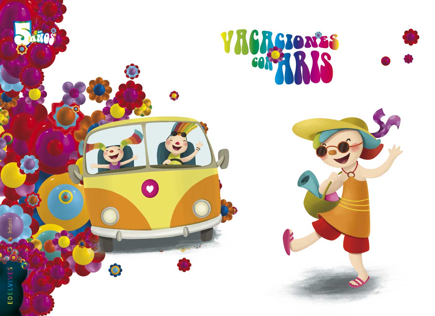 Proyecto Dimensión Nubaris - Vacaciones con Aris - 5 años. Aa. Vv. (Editorial Luis Vives (Edelvives)) 9788426392794