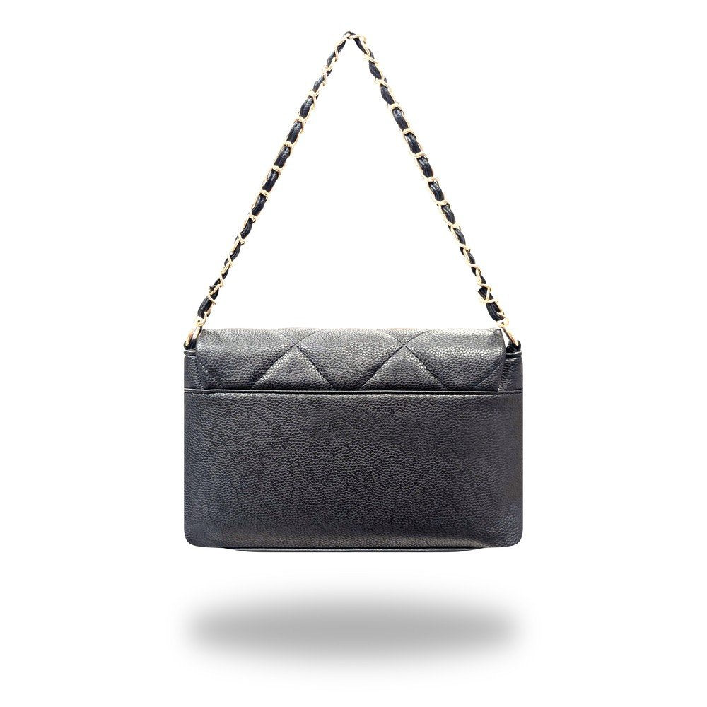 Bolso mujer negro acolchado bandolera Travel Fantasy