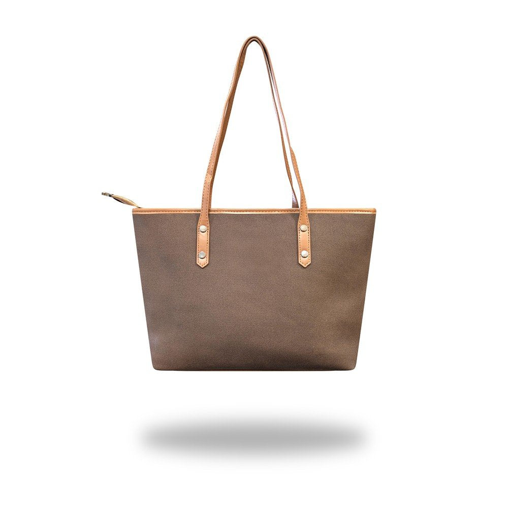 Bolso mujer 2 asas marrón Travel Fantasy